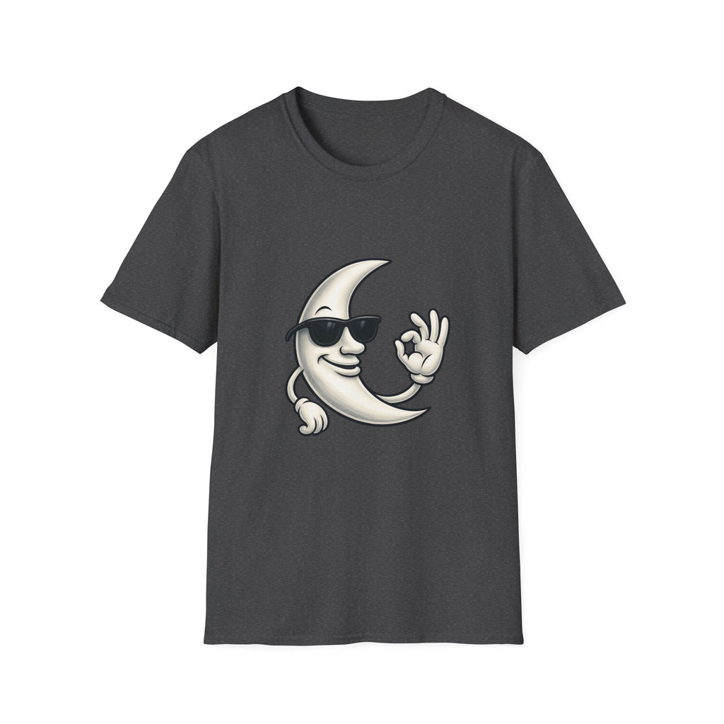 Cool Moon Graphic T-Shirt — Sunglasses Moon