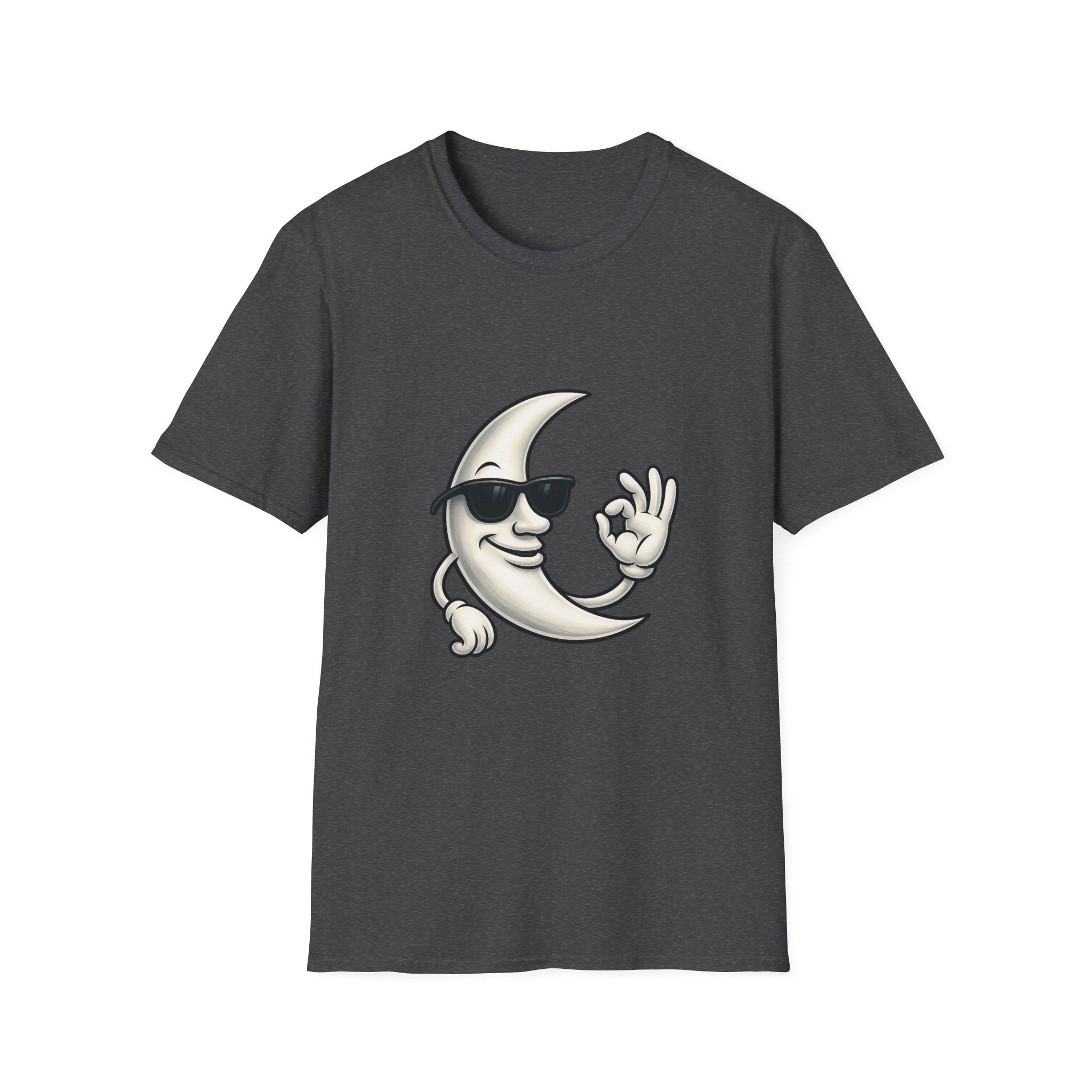 Cool Moon Graphic T-Shirt — Sunglasses Moon