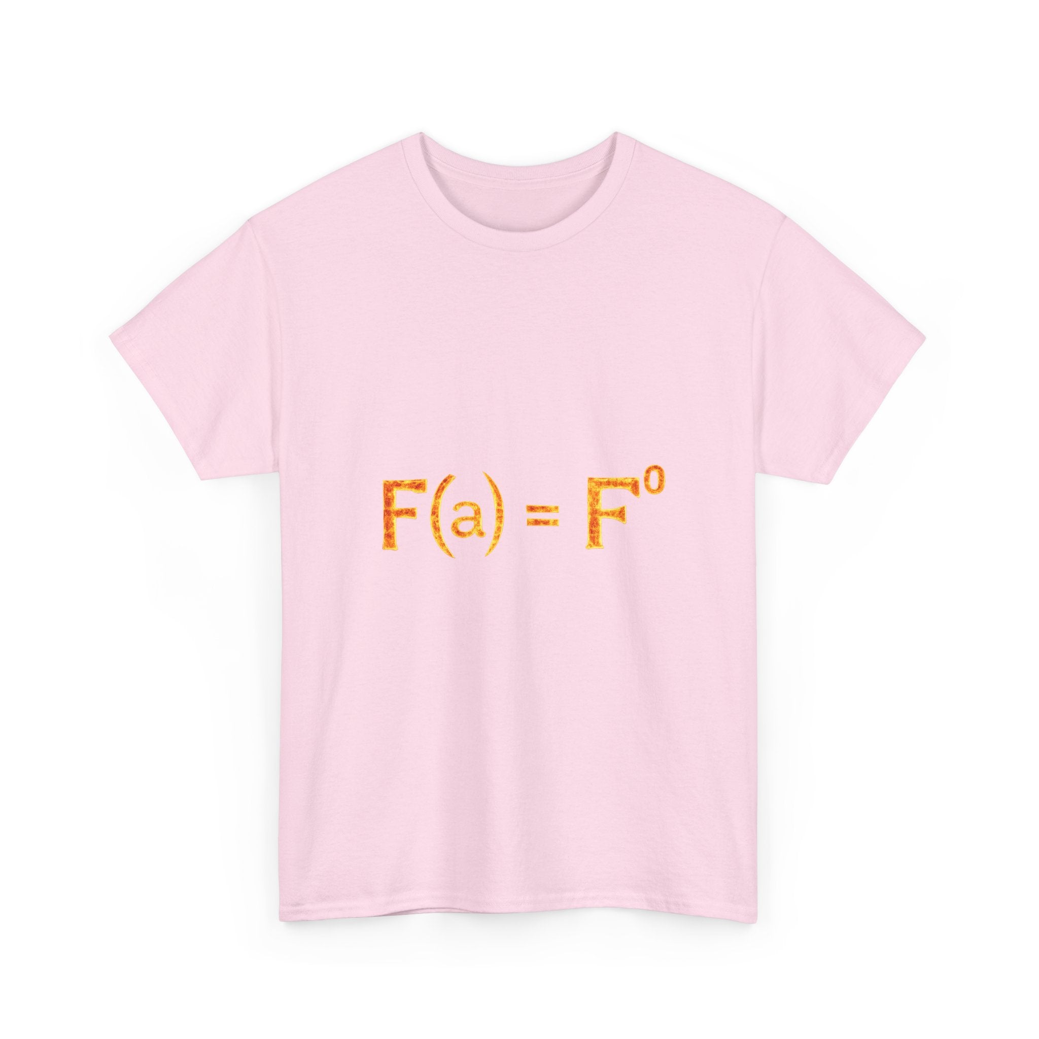 Math Humor T-Shirt — “F(a) = F” Funny Physics/Calculus Tee