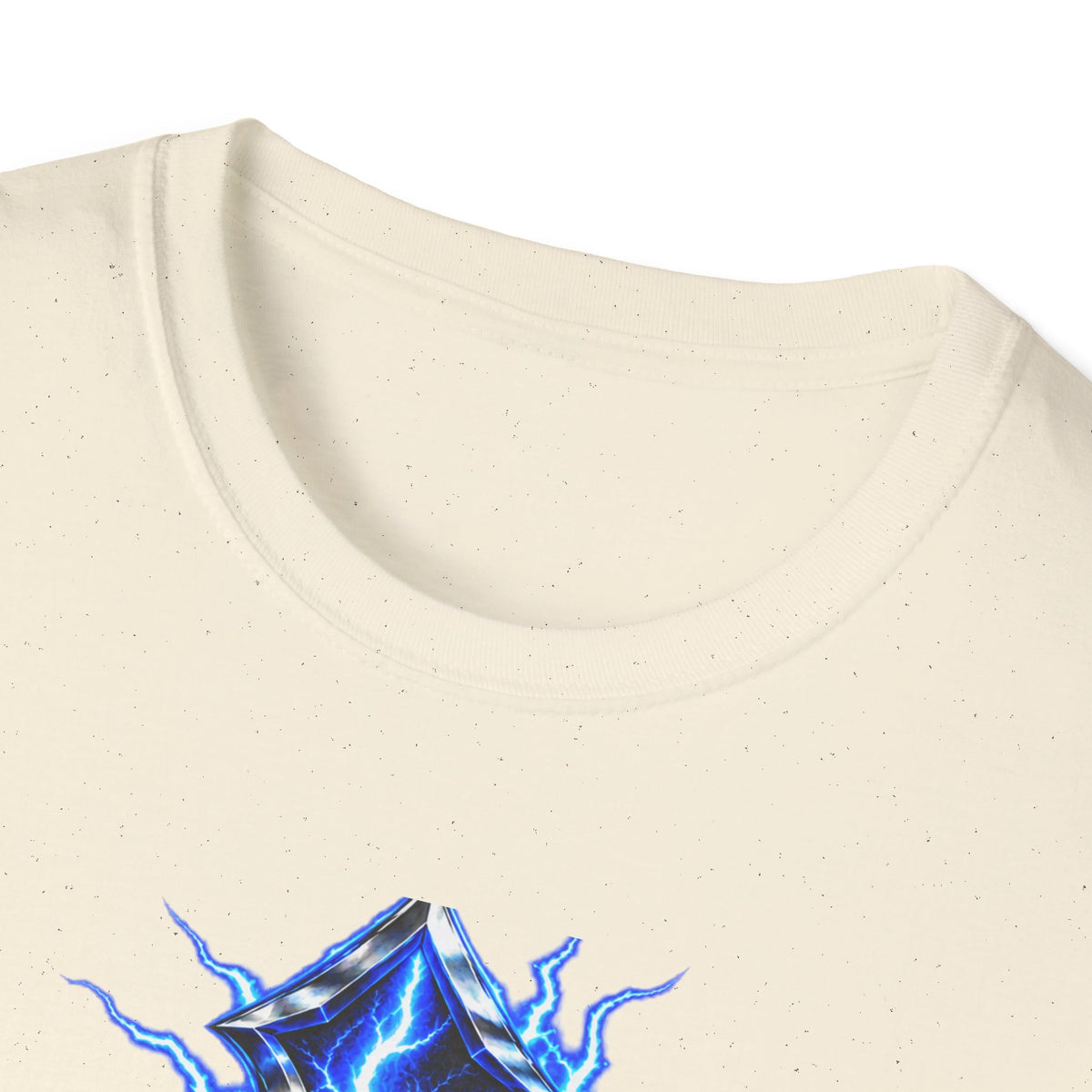 Electric Blue Cross T-Shirt – Lightning Church Graphic Tee