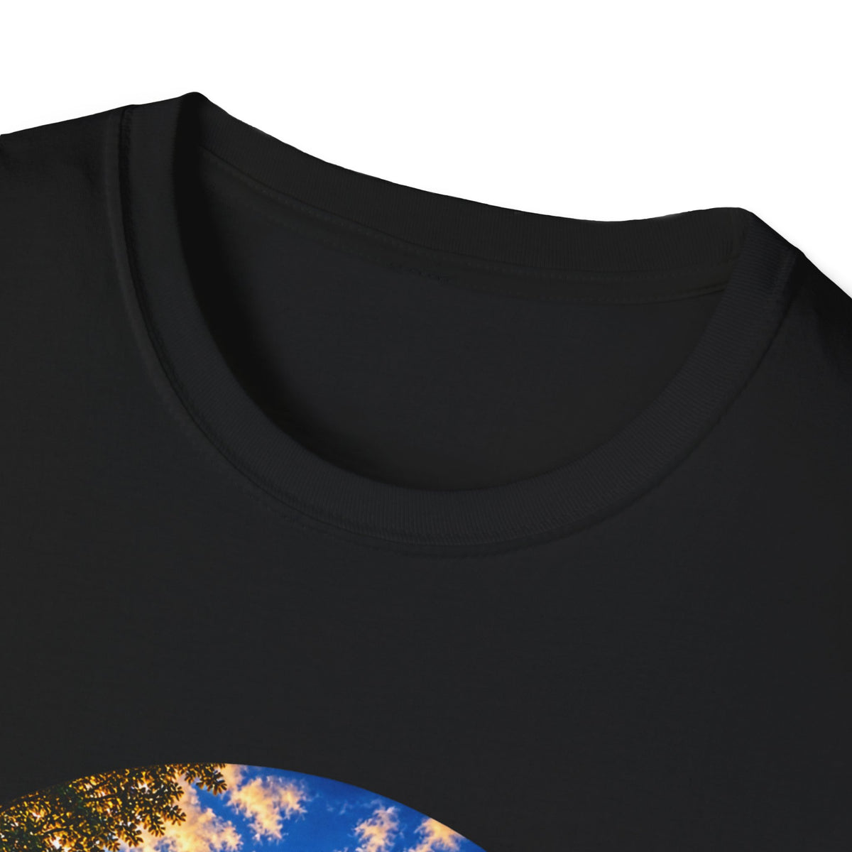 Patriotic Church Sunset T-Shirt — American Flag Chapel Scene