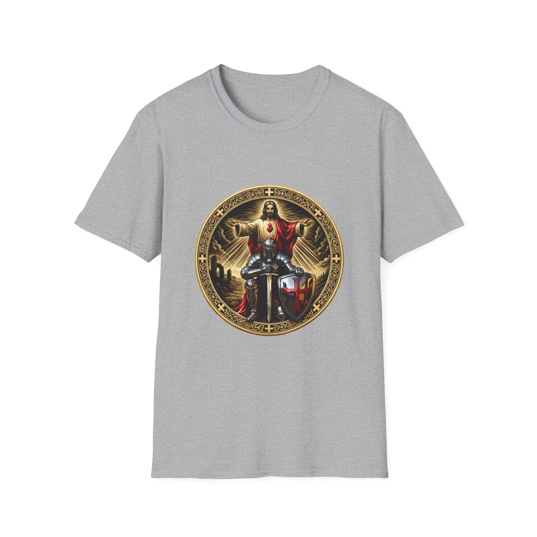 Jesus Crusader Graphic T-Shirt