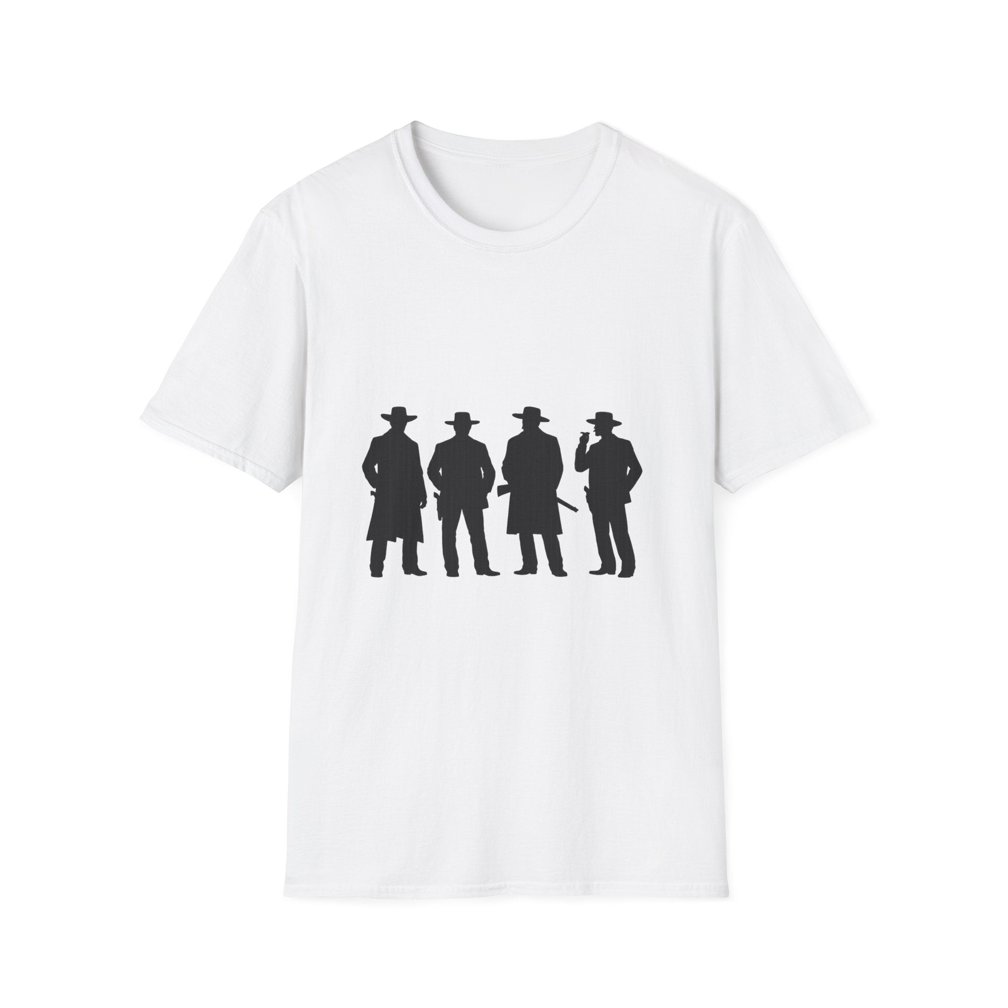 Cowboy Silhouette T-Shirt — Western Outlaw Graphic Tee