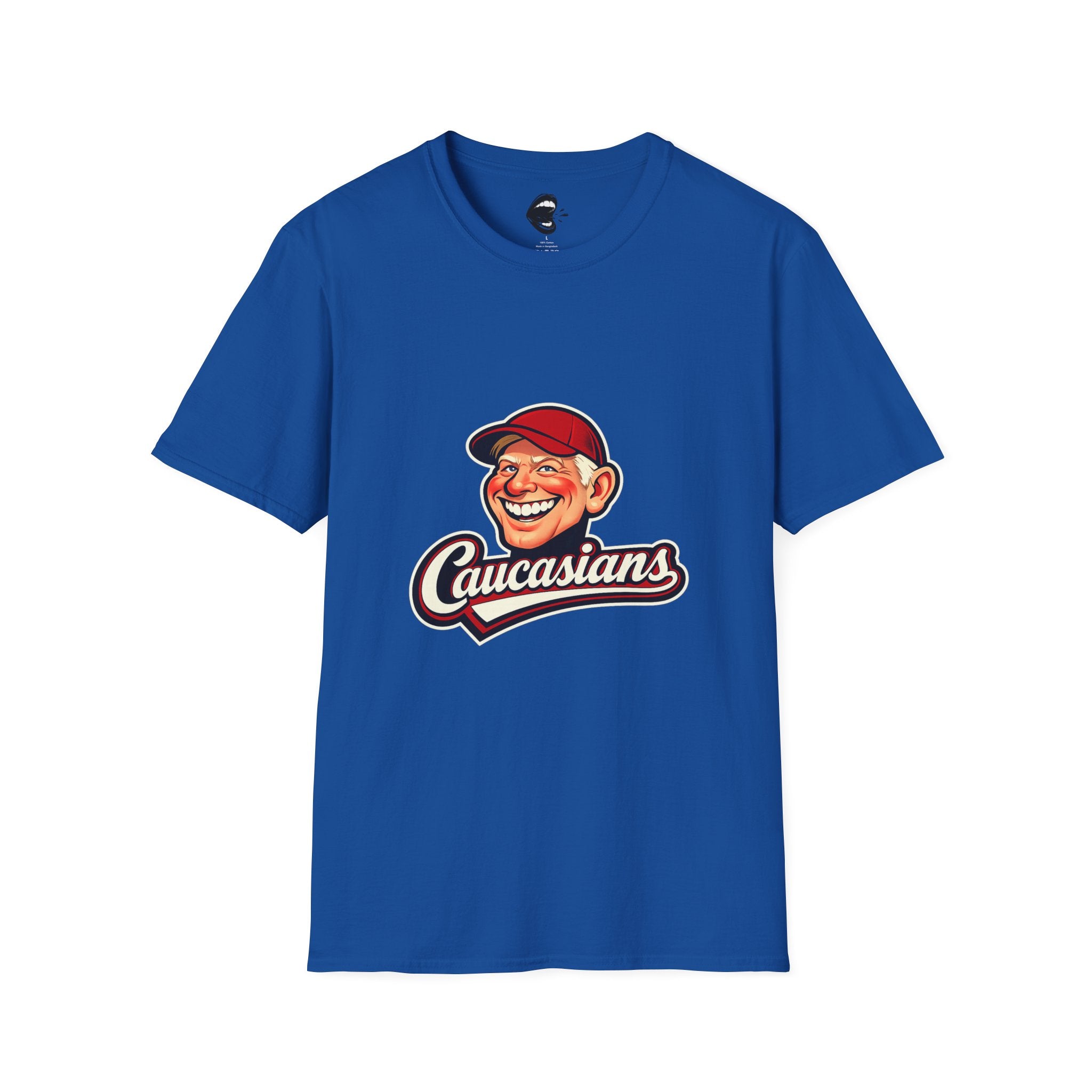 Caucasians Retro Mascot T-Shirt