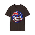 Looks Cracker Australian Flag T‑Shirt — Patriotic Aussie Pride Tee