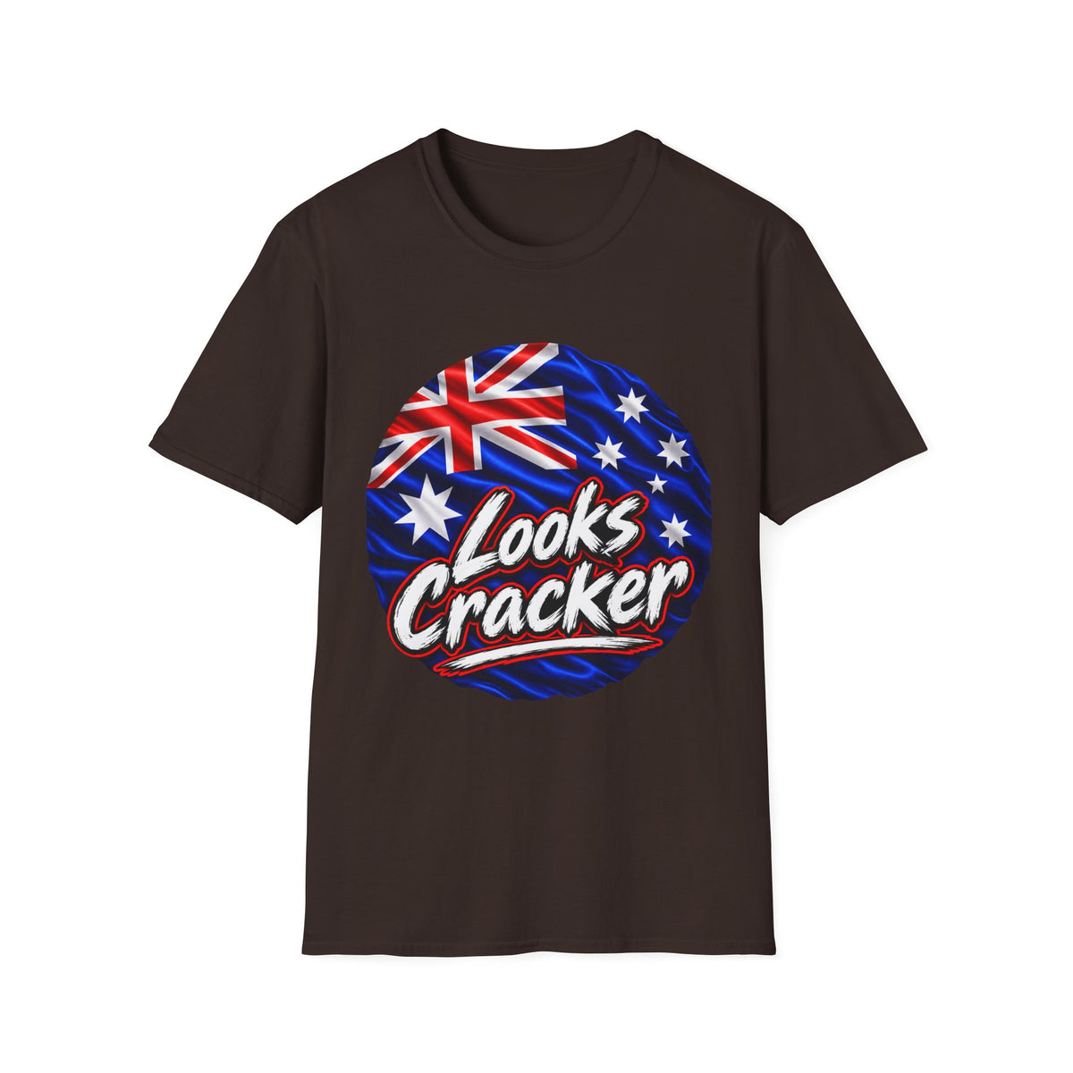 Looks Cracker Australian Flag T‑Shirt — Patriotic Aussie Pride Tee