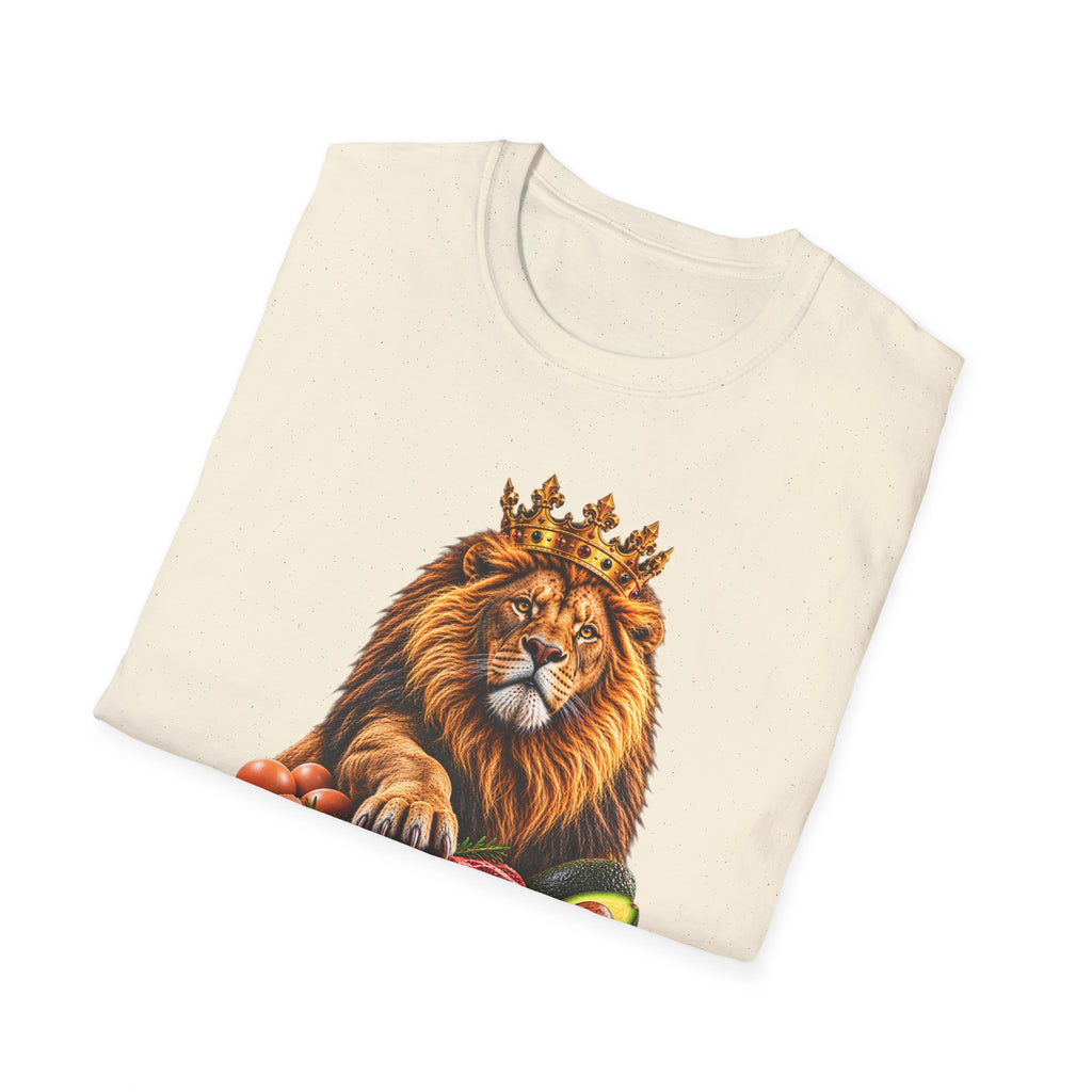 Carnivore/Keto Life T-Shirt — Lion King Meat & Avocado Graphic Tee