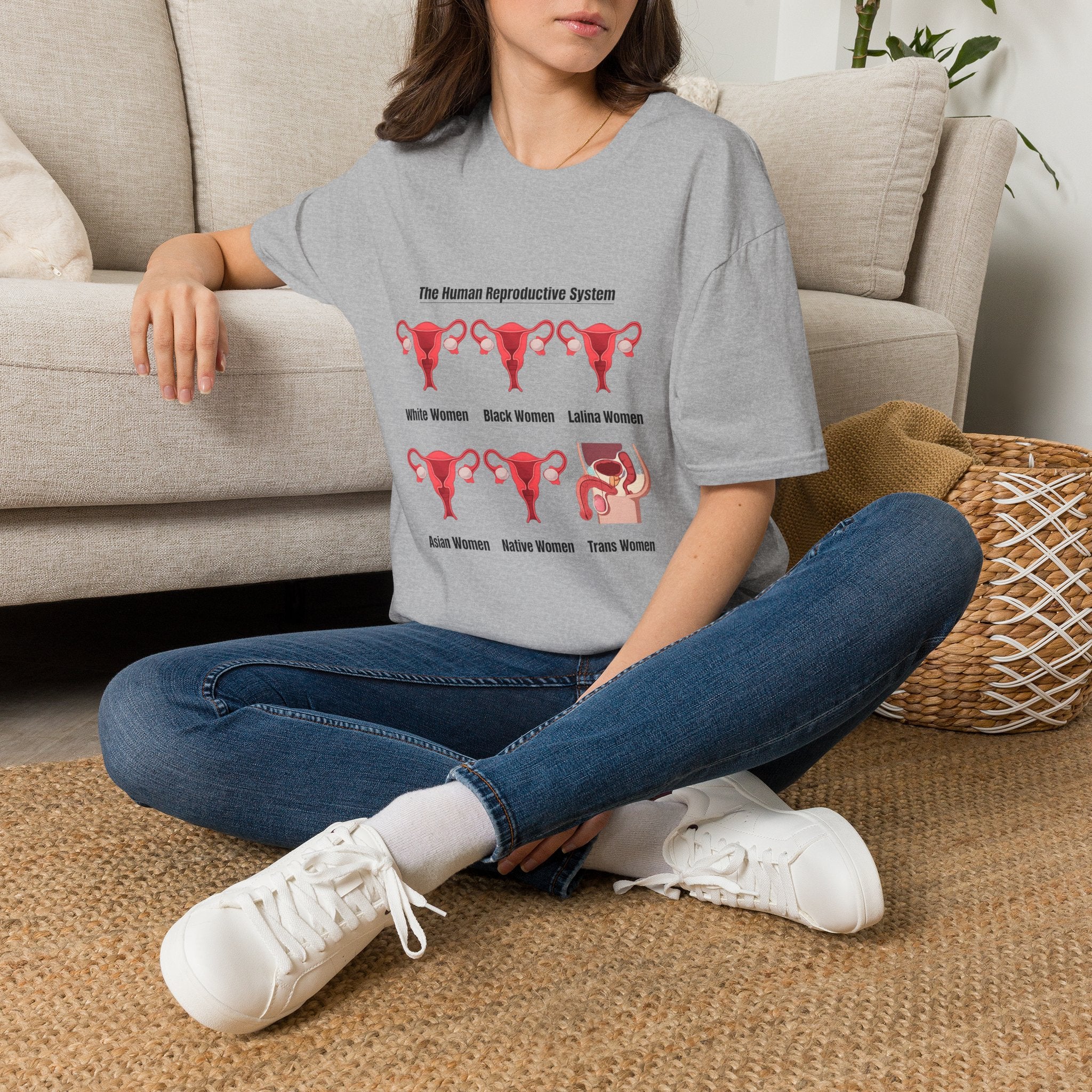 T-Shirt — "The Human Reproductive System" Graphic Tee
