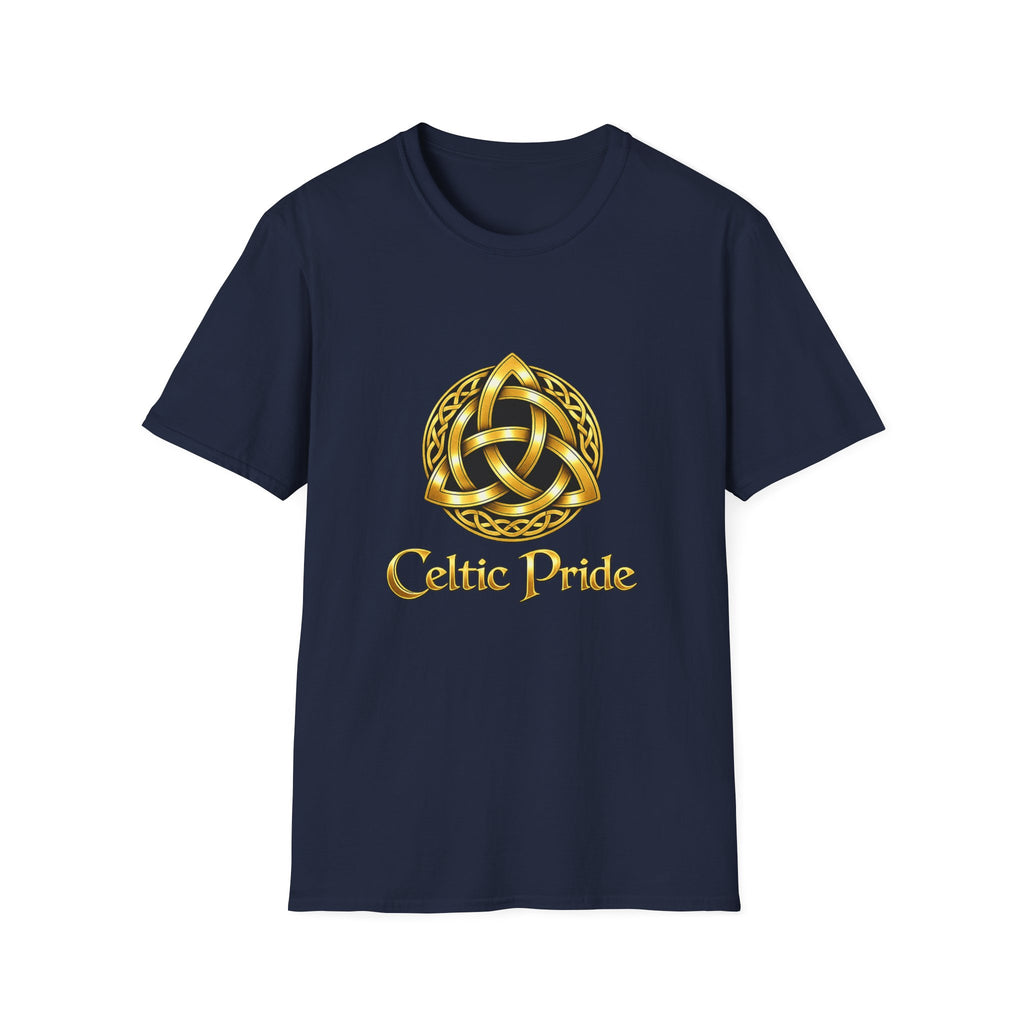 Celtic Pride Gold Trinity Knot T-Shirt