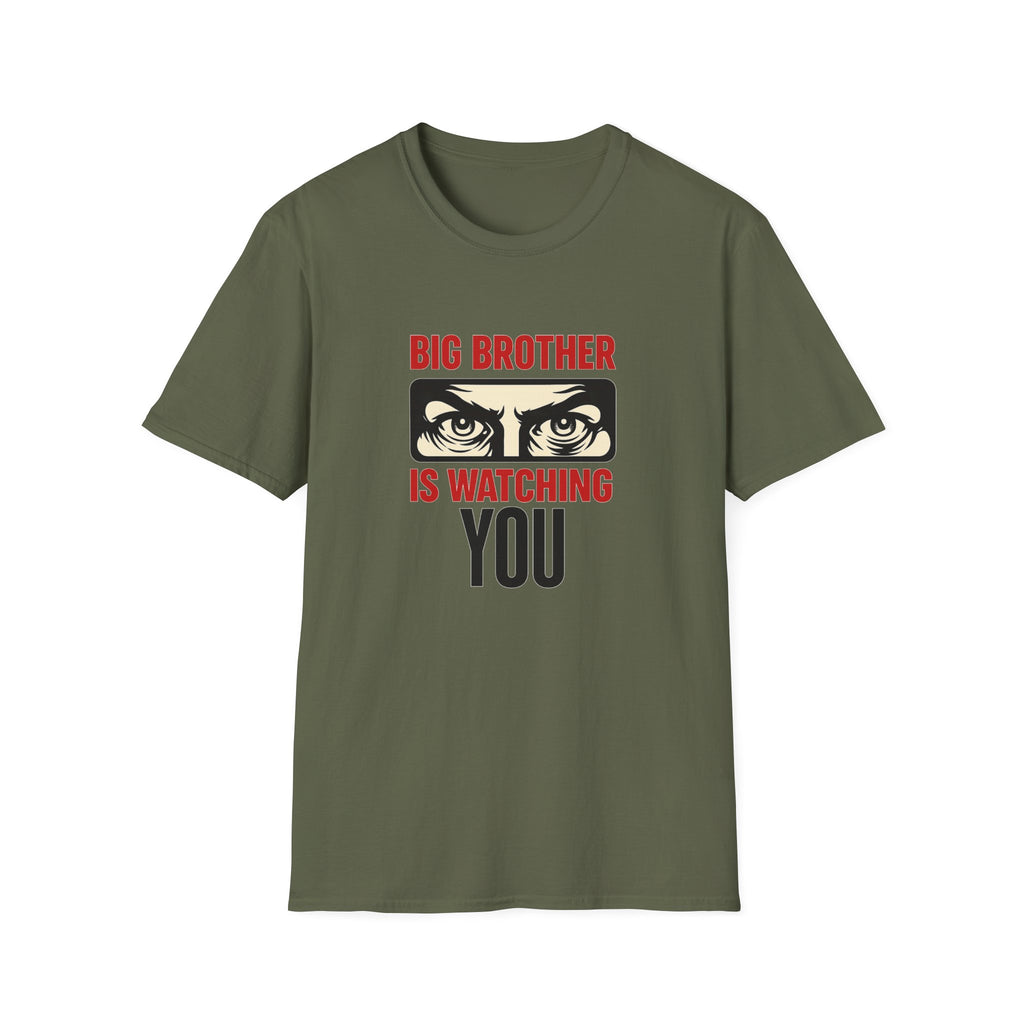 Big Brother Is Watching T-Shirt — Dystopian Surveillance Graphic Tee