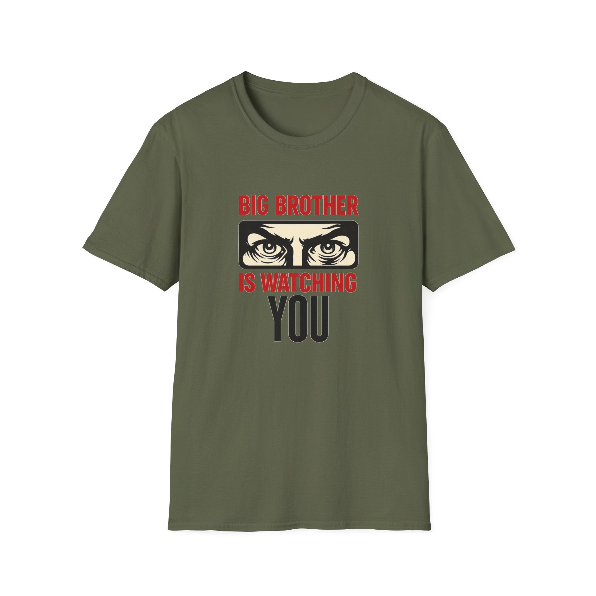 Big Brother Is Watching T-Shirt — Dystopian Surveillance Graphic Tee