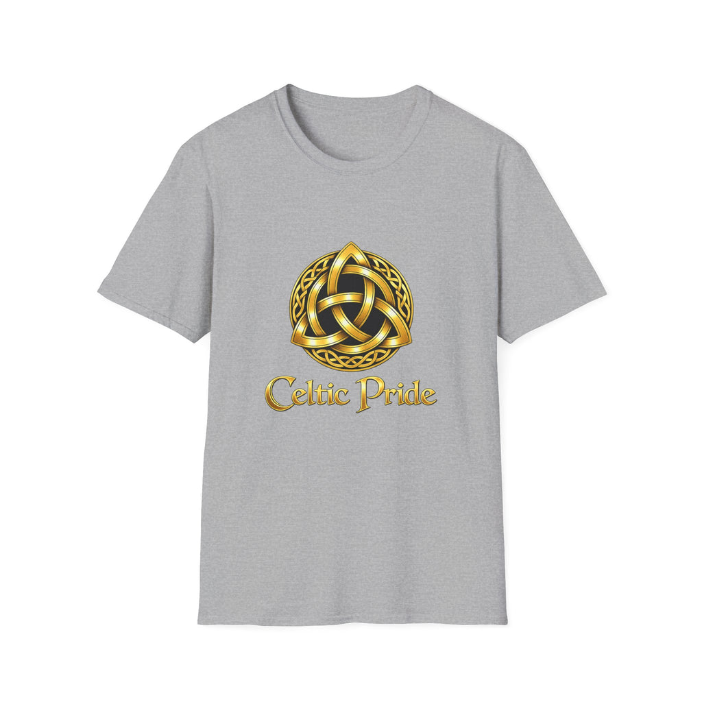 Celtic Pride Gold Trinity Knot T-Shirt