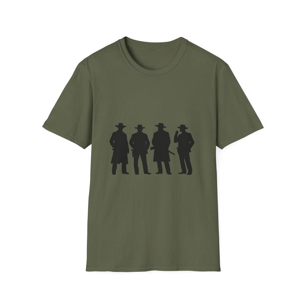 Cowboy Silhouette T-Shirt — Western Outlaw Graphic Tee