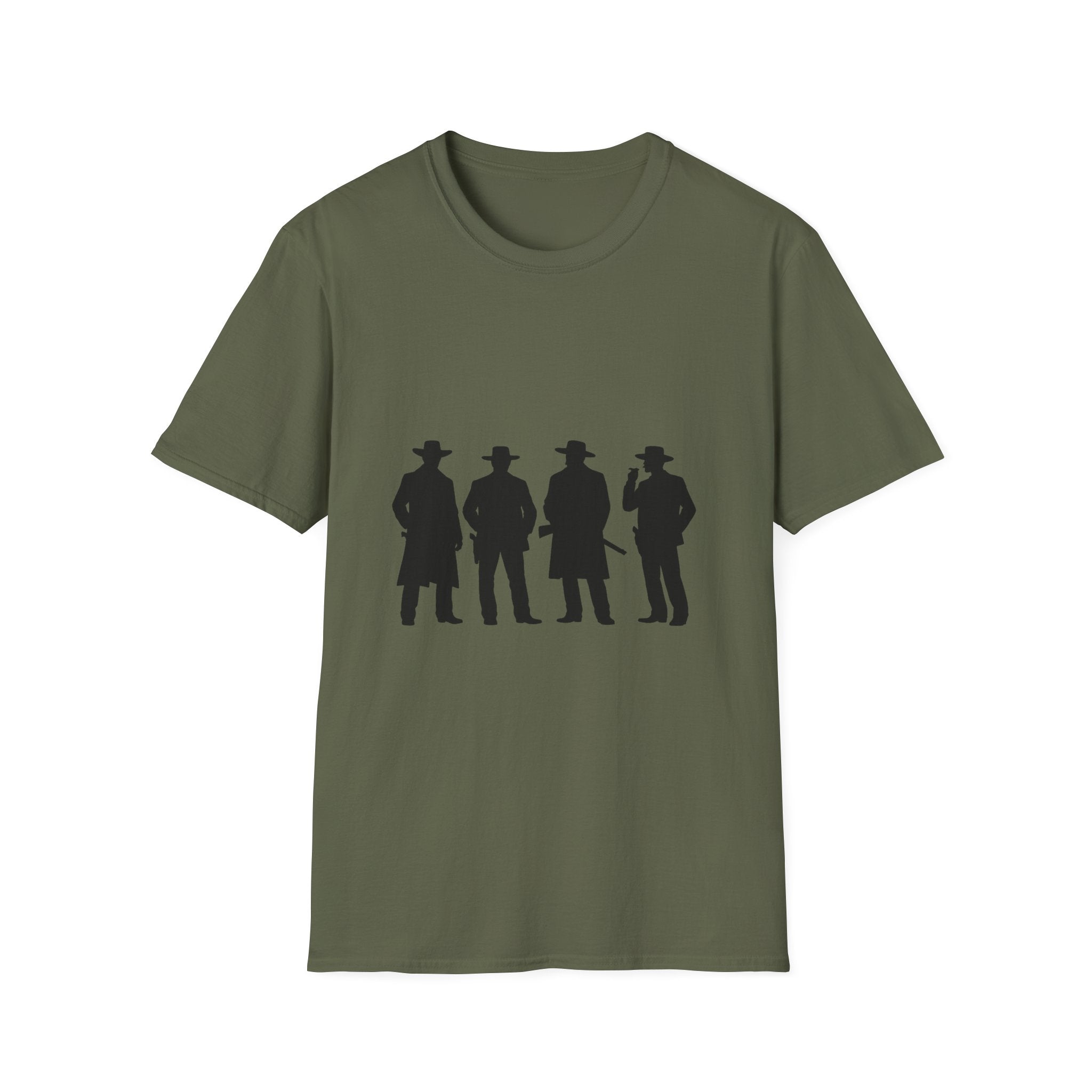 Cowboy Silhouette T-Shirt — Western Outlaw Graphic Tee