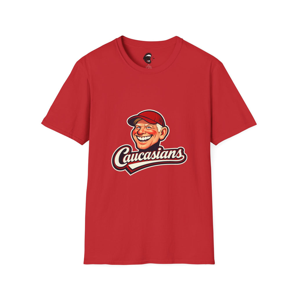 Caucasians Retro Mascot T-Shirt