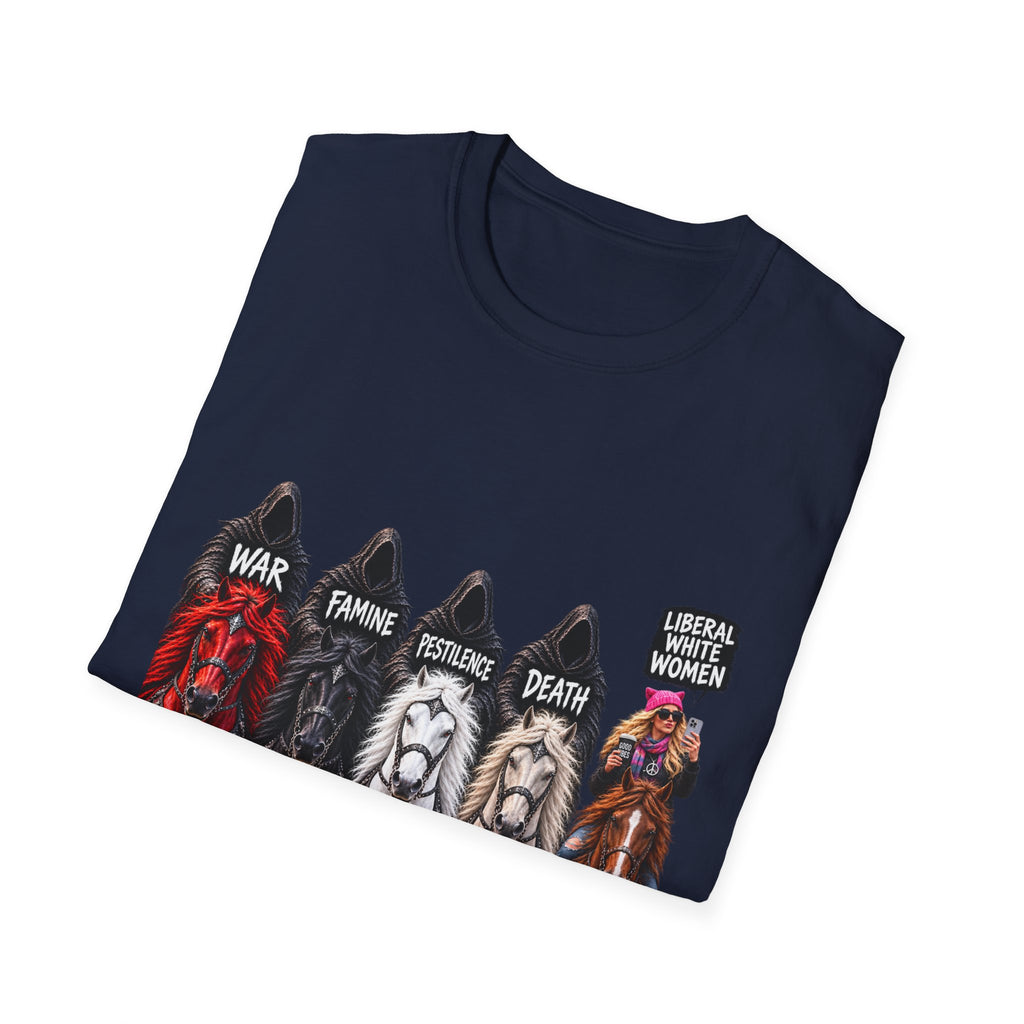T-Shirt — Four Horsemen Graphic Tee (War, Famine, Pestilence, Death)