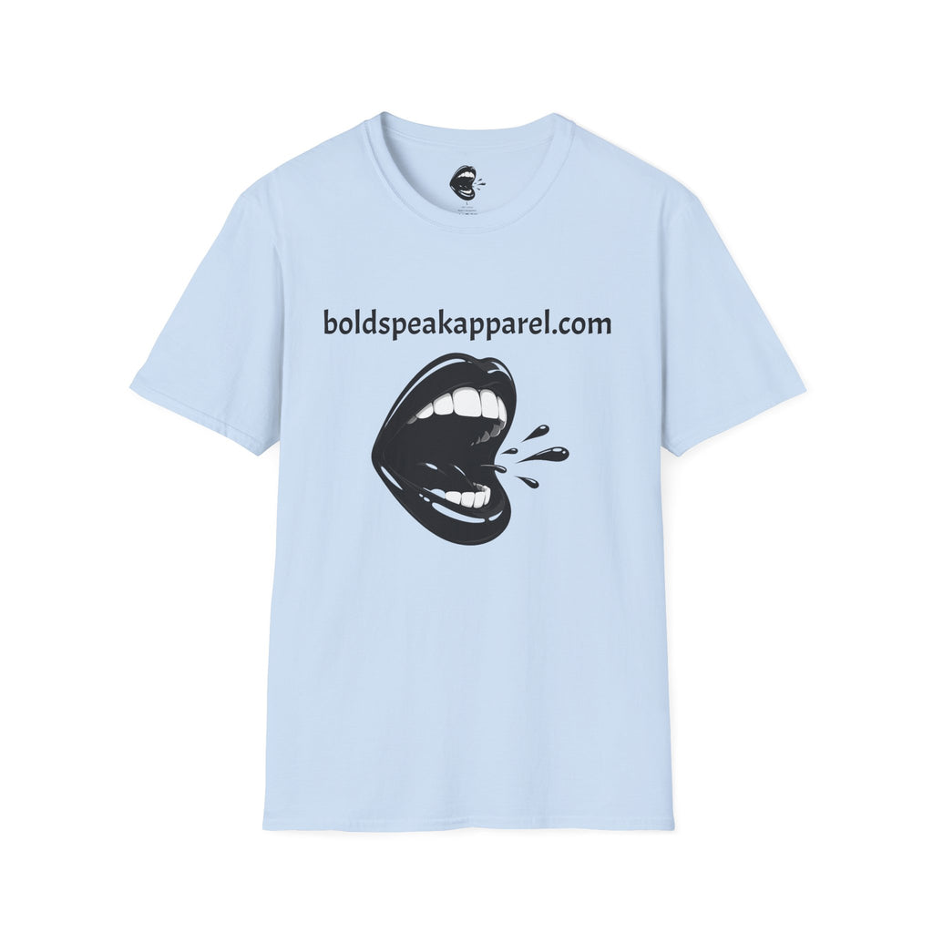 Graphic T-Shirt — 'boldspeakapparel.com' Screaming Mouth Design