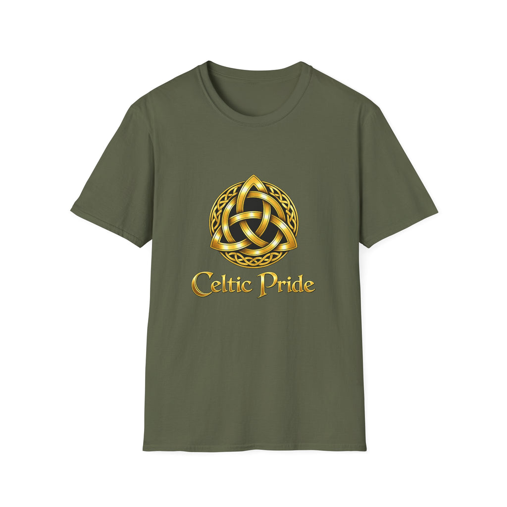 Celtic Pride Gold Trinity Knot T-Shirt