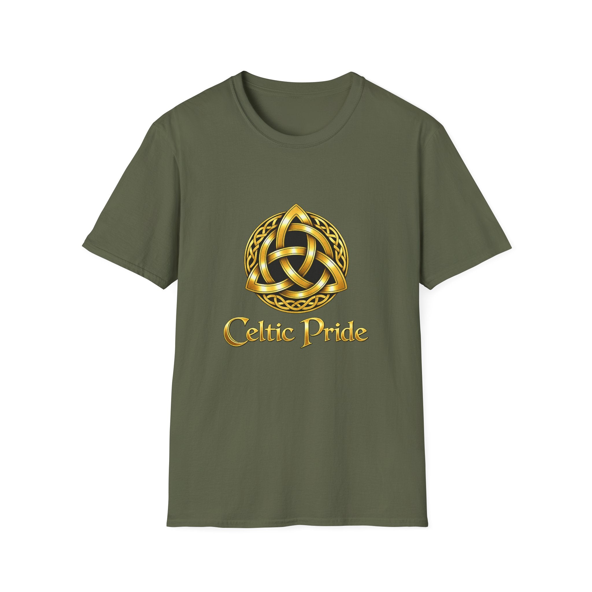 Celtic Pride Gold Trinity Knot T-Shirt
