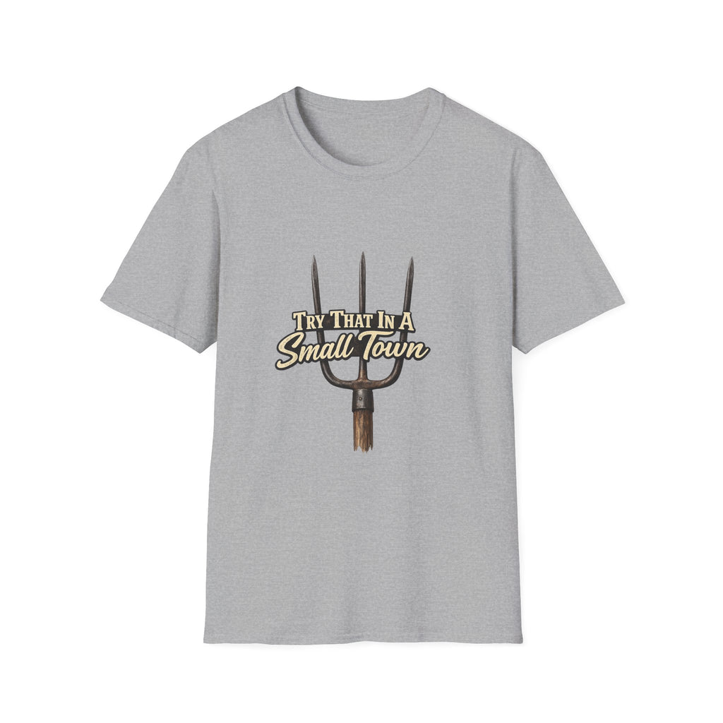 T‑Shirt — "Try That in a Small Town" Pitchfork Graphic Tee