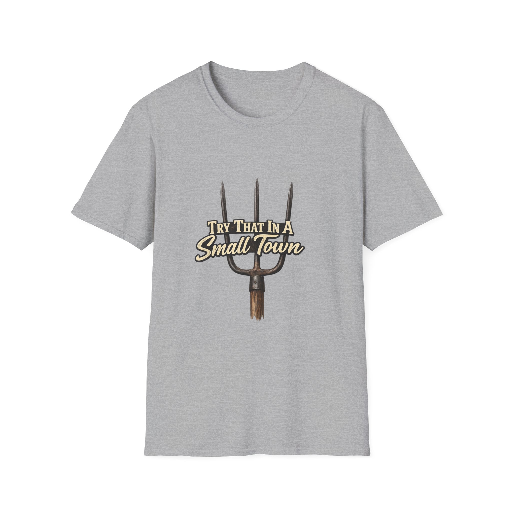 T‑Shirt — "Try That in a Small Town" Pitchfork Graphic Tee