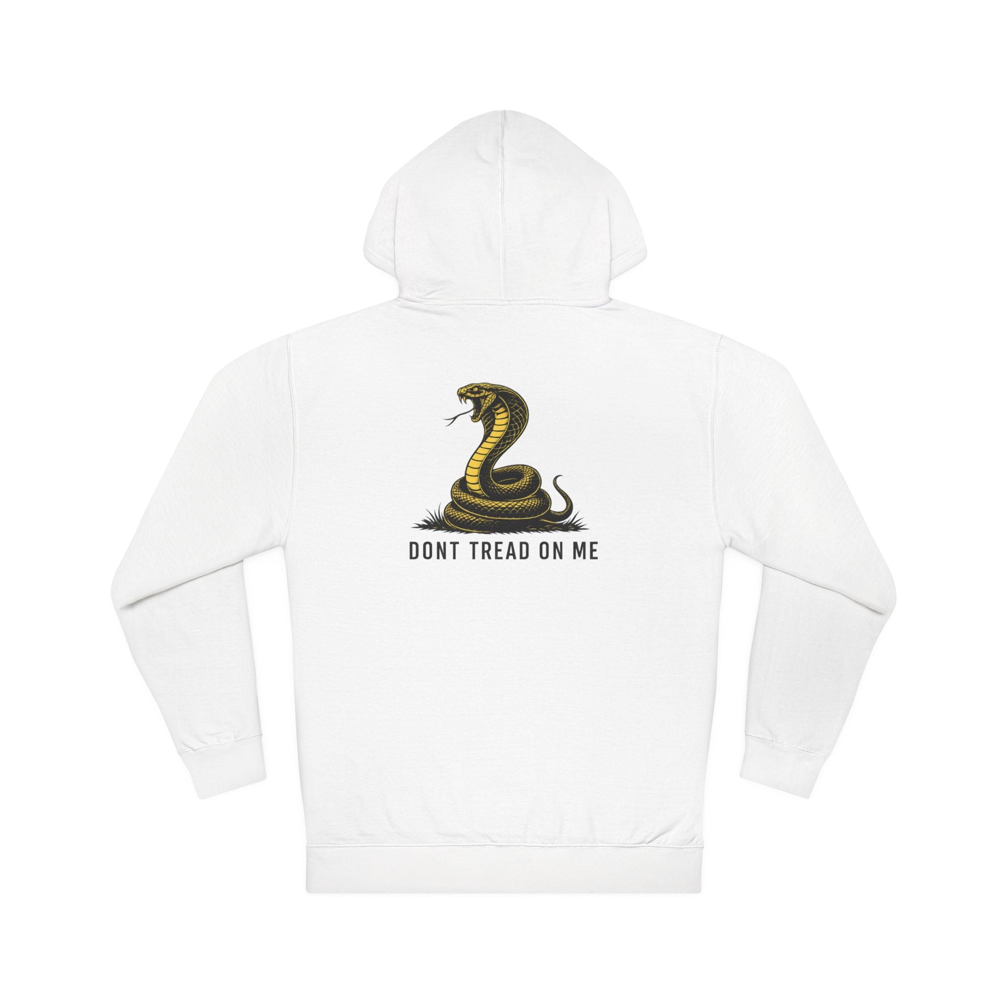 Don't Tread On Me Hoodie — "Shall Not Be Infringed" Rifle Graphic