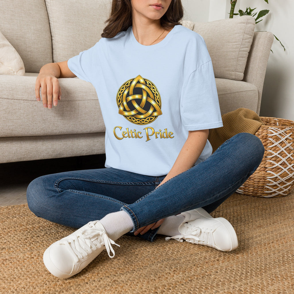 Celtic Pride Gold Trinity Knot T-Shirt