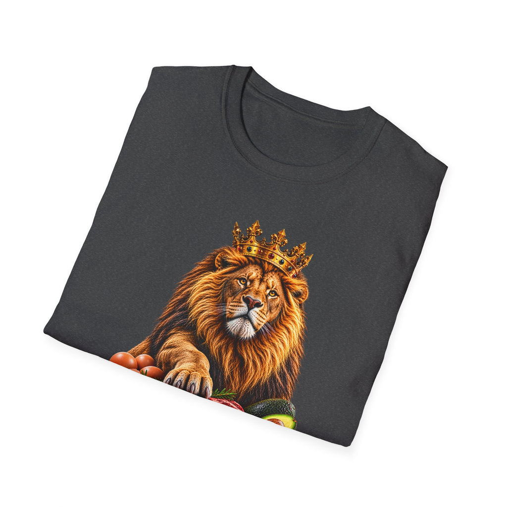Carnivore/Keto Life T-Shirt — Lion King Meat & Avocado Graphic Tee