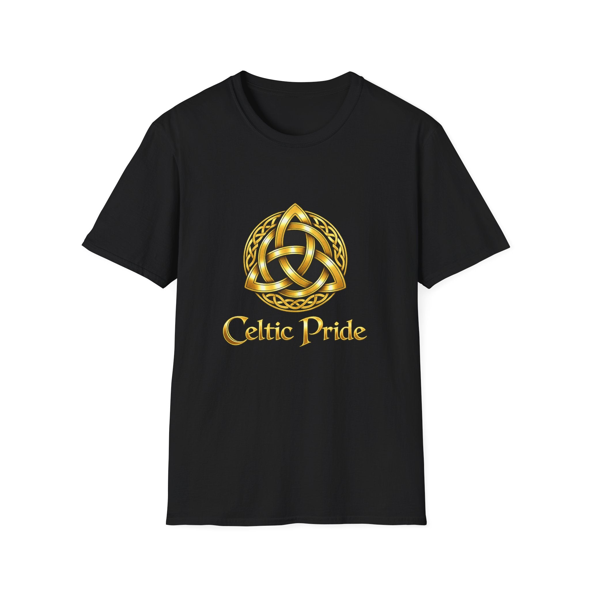 Celtic Pride Gold Trinity Knot T-Shirt