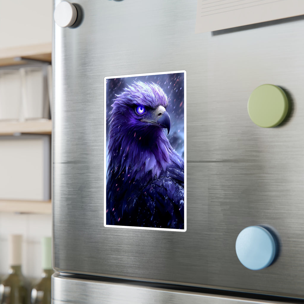 Purple Fantasy Eagle Kiss-Cut Vinyl Decal