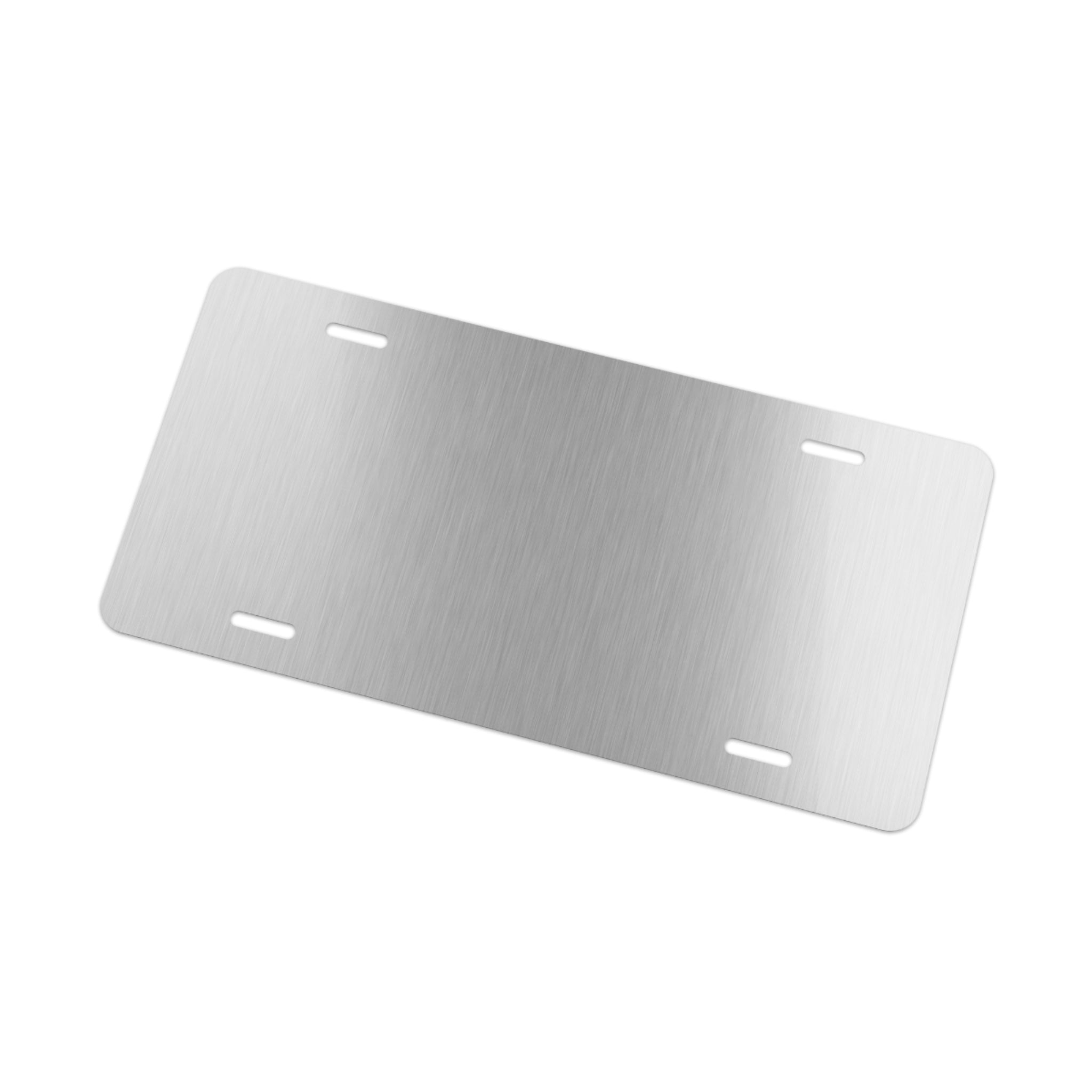 Veteran Salute License Plate — American Flag Military Vanity Plate