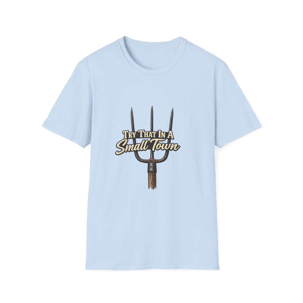 T‑Shirt — "Try That in a Small Town" Pitchfork Graphic Tee