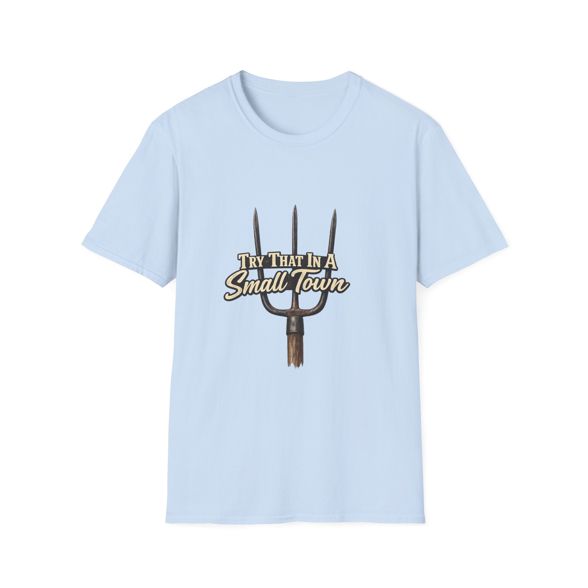 T‑Shirt — "Try That in a Small Town" Pitchfork Graphic Tee