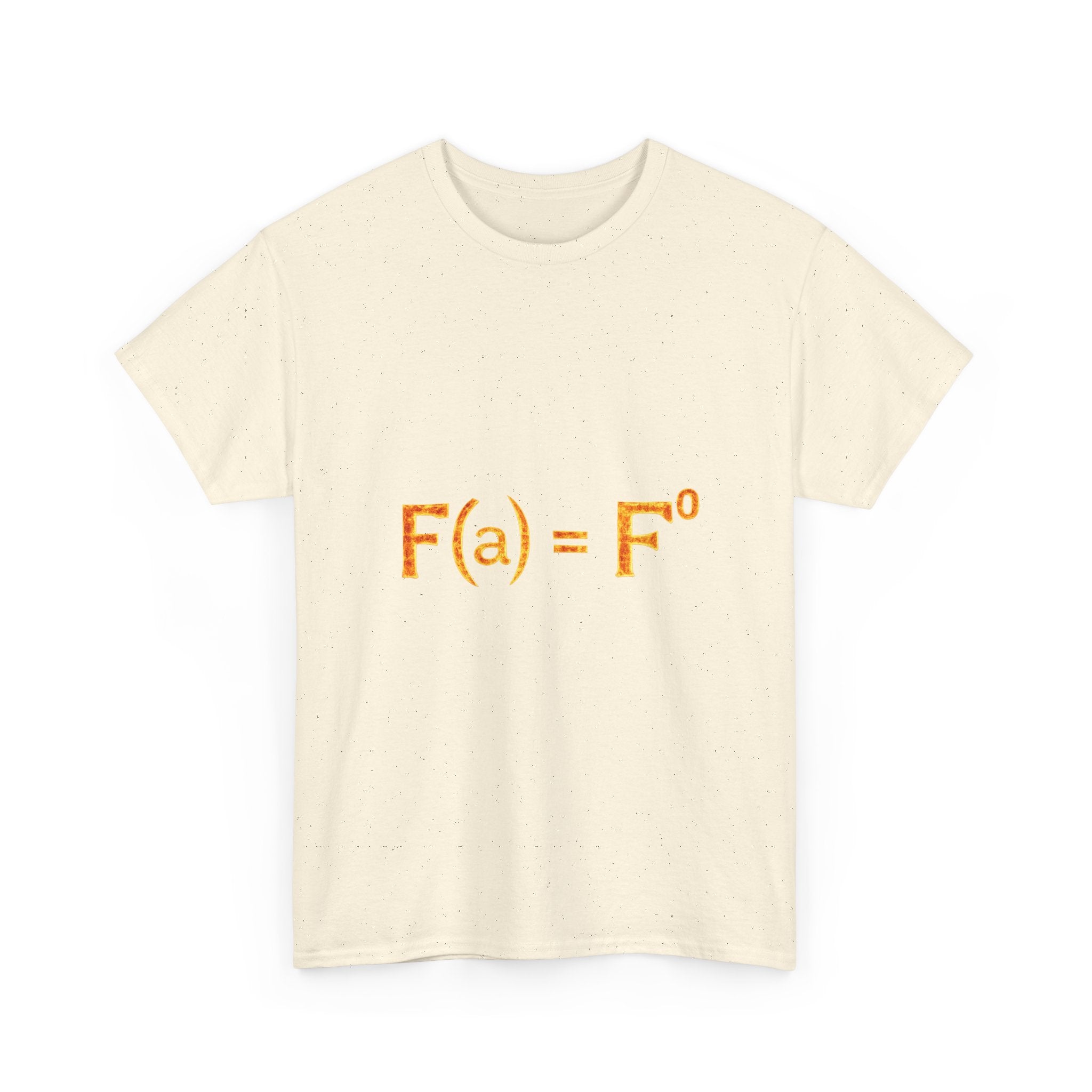 Math Humor T-Shirt — “F(a) = F” Funny Physics/Calculus Tee