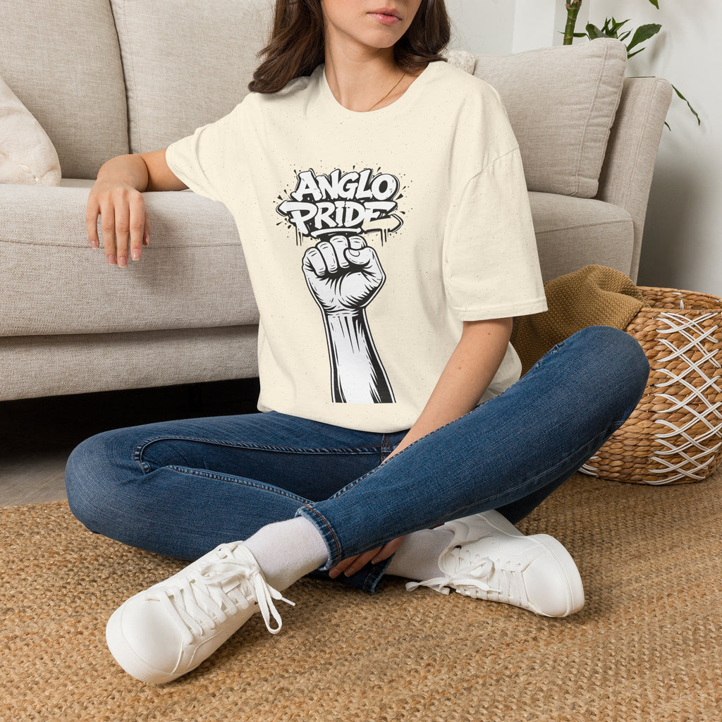 Anglo Pride Fist T-Shirt — Bold Heritage Graphic Tee