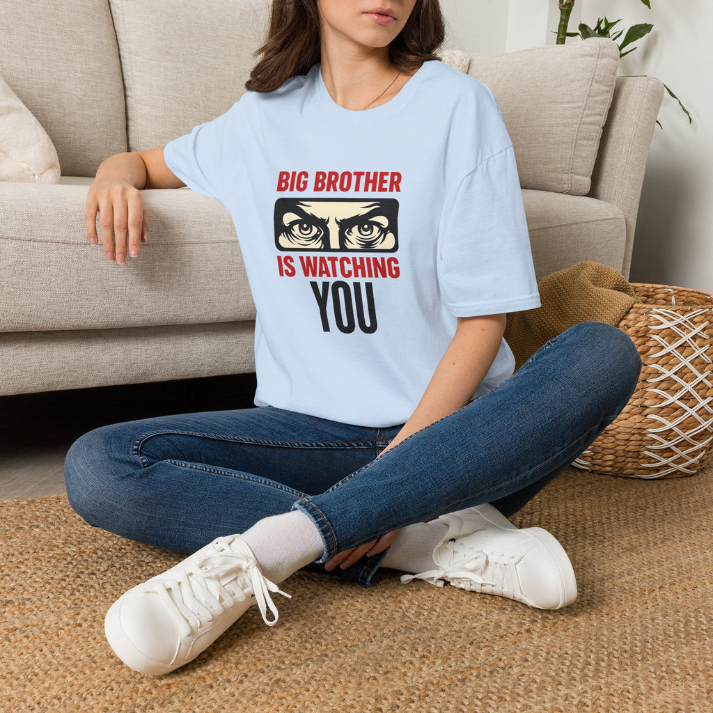 Big Brother Is Watching T-Shirt — Dystopian Surveillance Graphic Tee