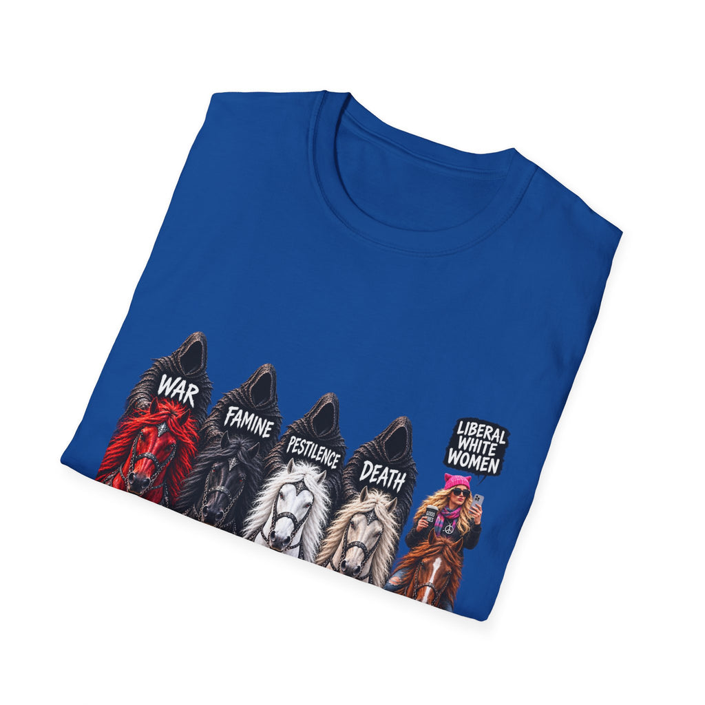 T-Shirt — Four Horsemen Graphic Tee (War, Famine, Pestilence, Death)