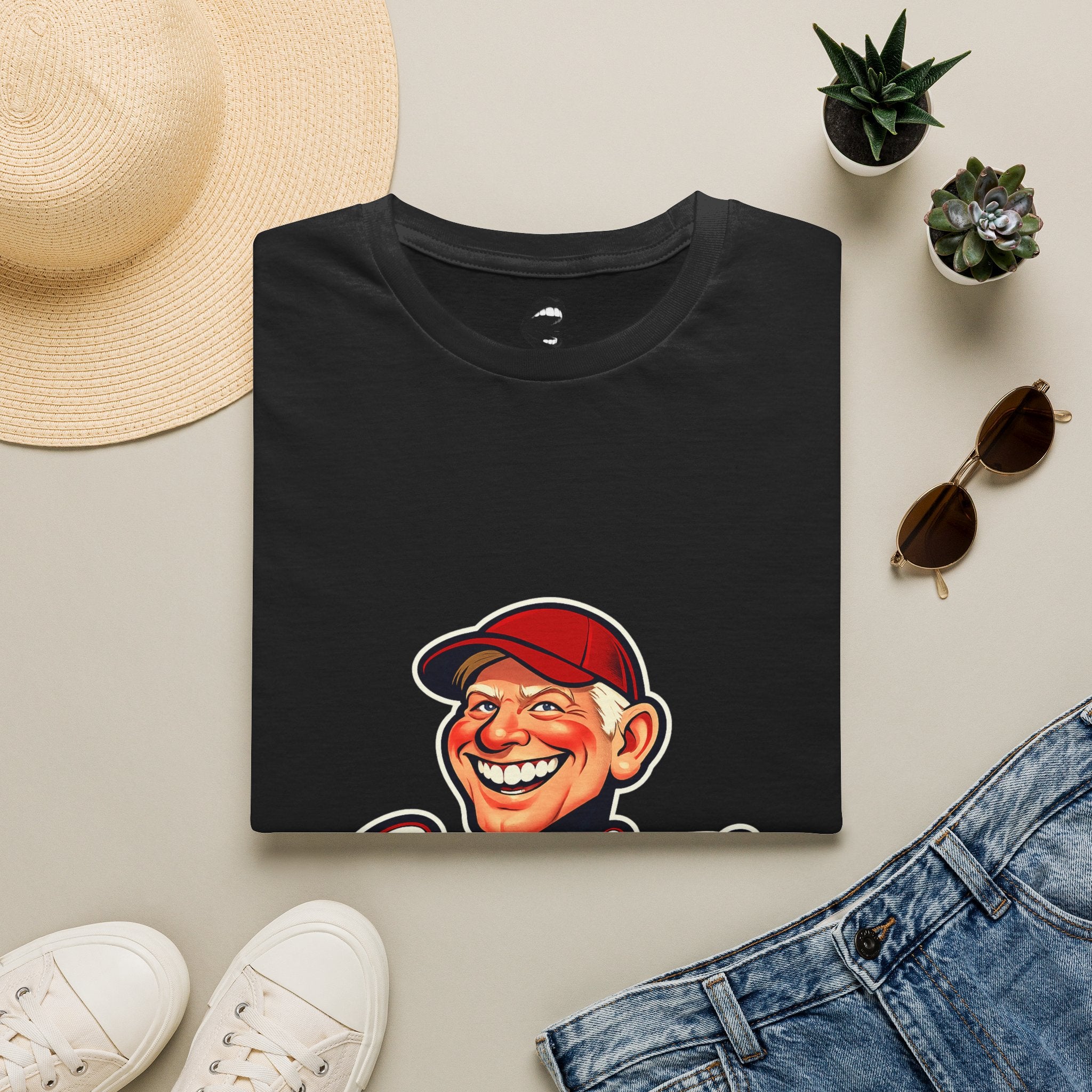 Caucasians Retro Mascot T-Shirt