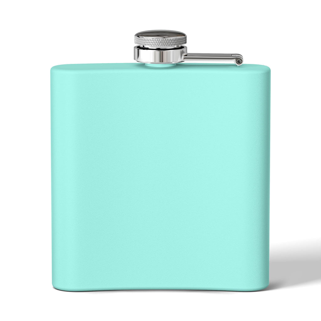 American Flag Skull Flask — 6oz Stainless Steel Patriotic Hip Flask