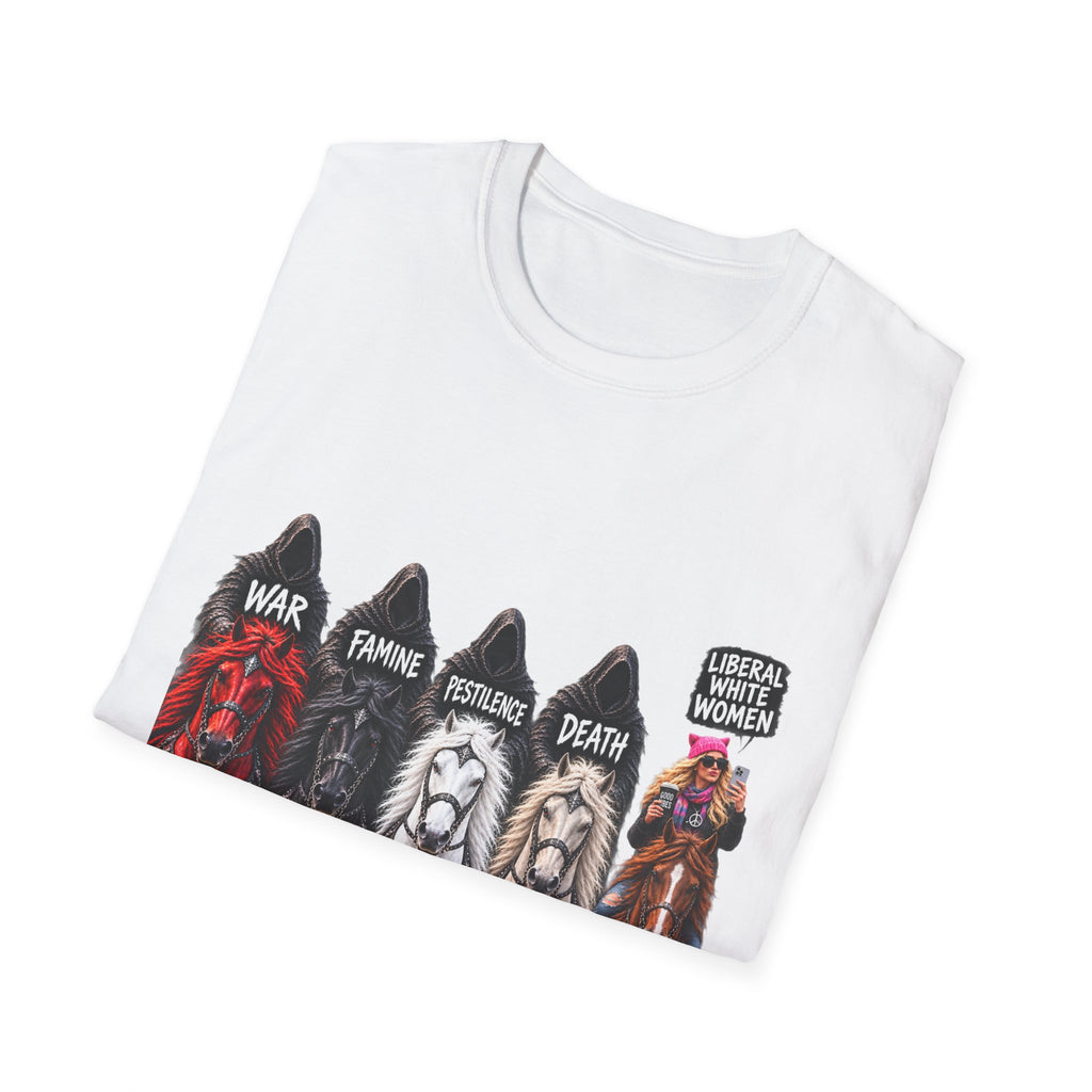 T-Shirt — Four Horsemen Graphic Tee (War, Famine, Pestilence, Death)
