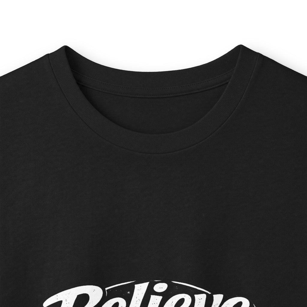 Long Sleeve Tee — "Believe Your Eyes Not Their Lies" Graphic Eye Shirt