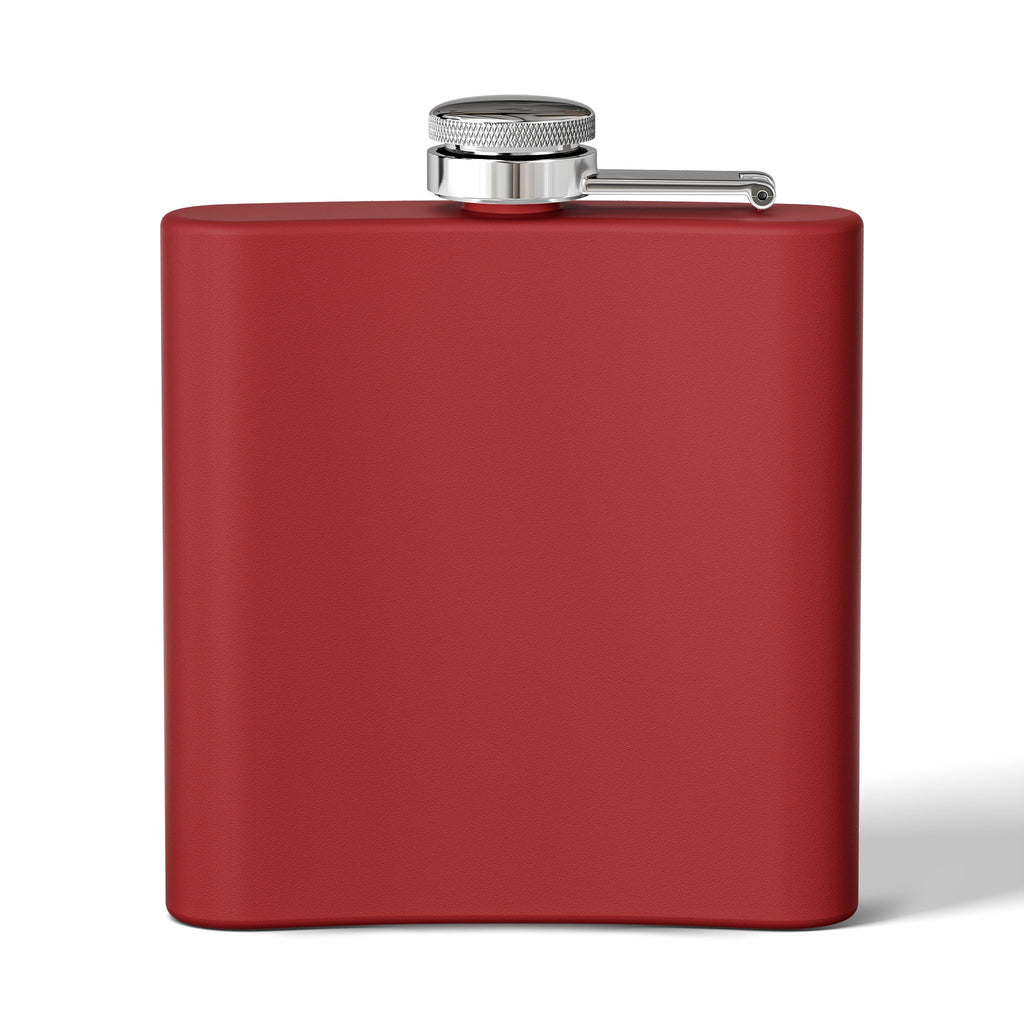 American Flag Skull Flask — 6oz Stainless Steel Patriotic Hip Flask