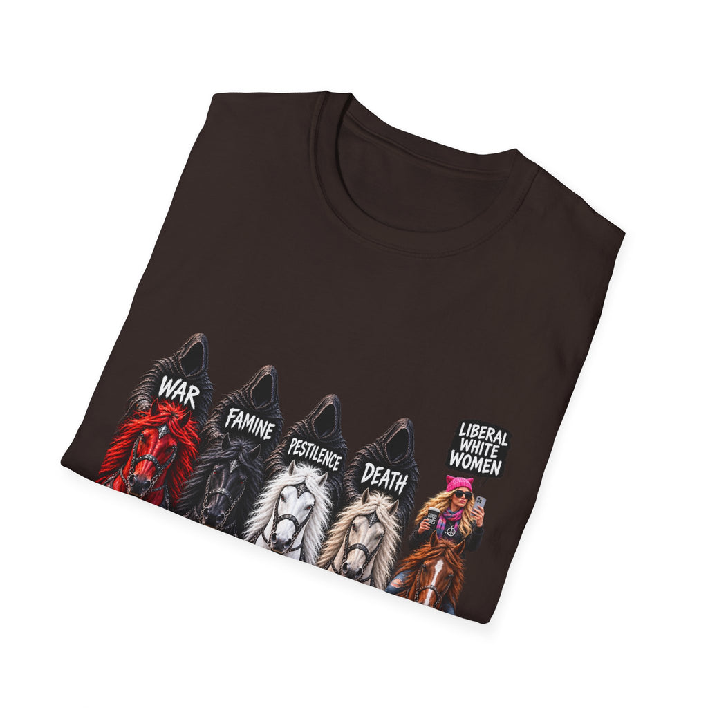 T-Shirt — Four Horsemen Graphic Tee (War, Famine, Pestilence, Death)