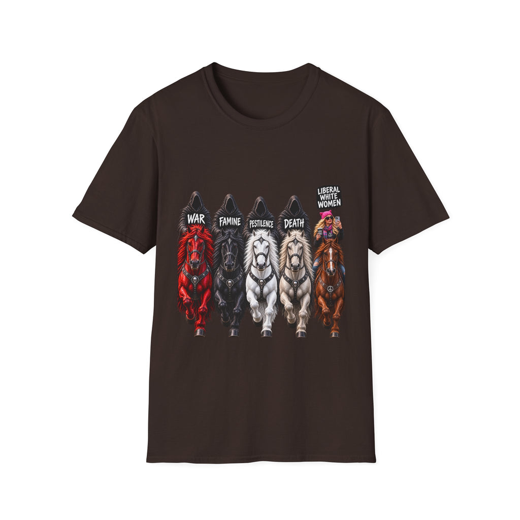 T-Shirt — Four Horsemen Graphic Tee (War, Famine, Pestilence, Death)