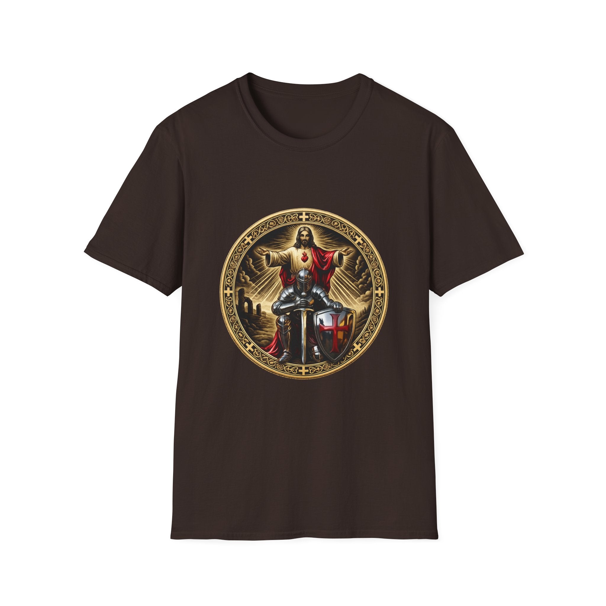 Jesus Crusader Graphic T-Shirt