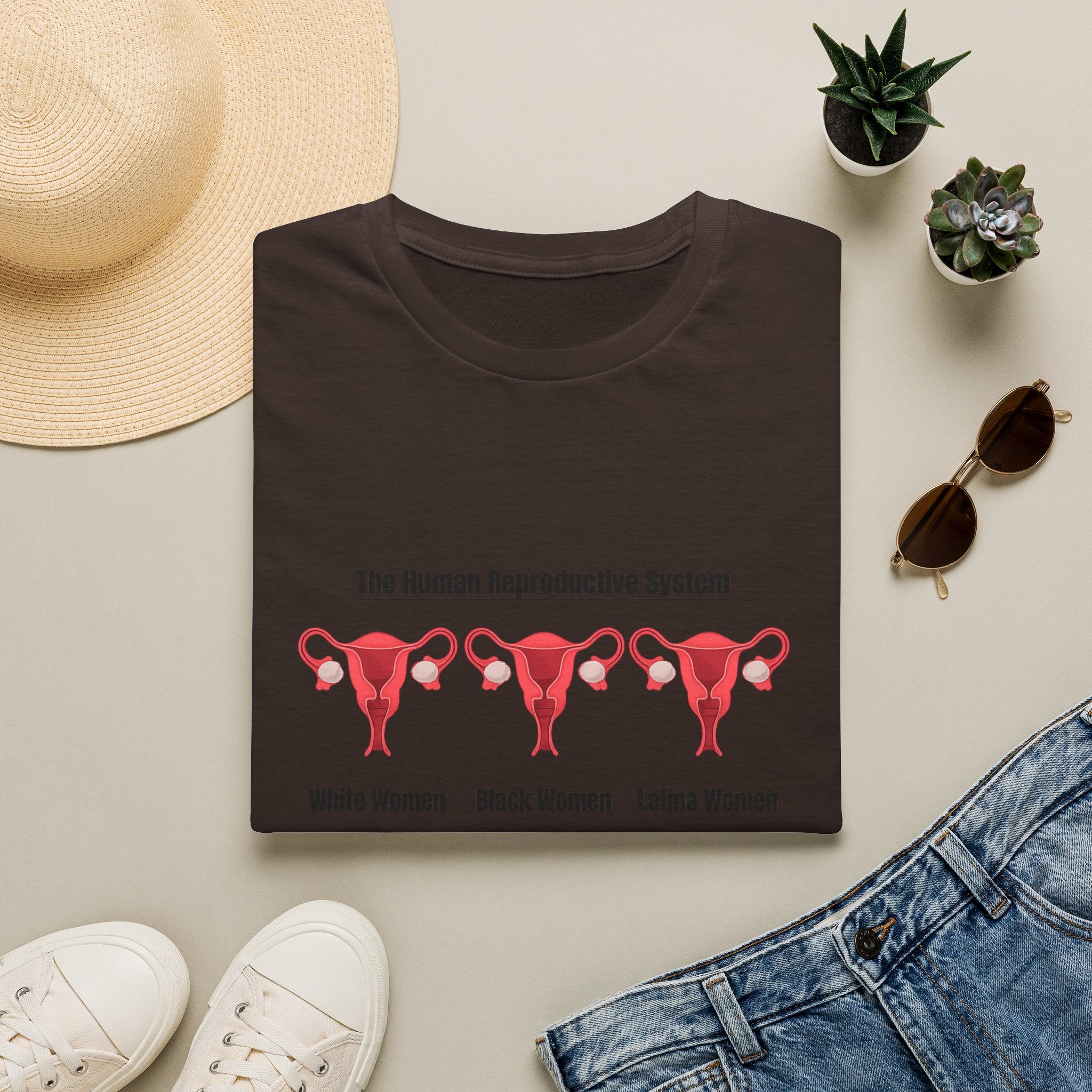 T-Shirt — "The Human Reproductive System" Graphic Tee
