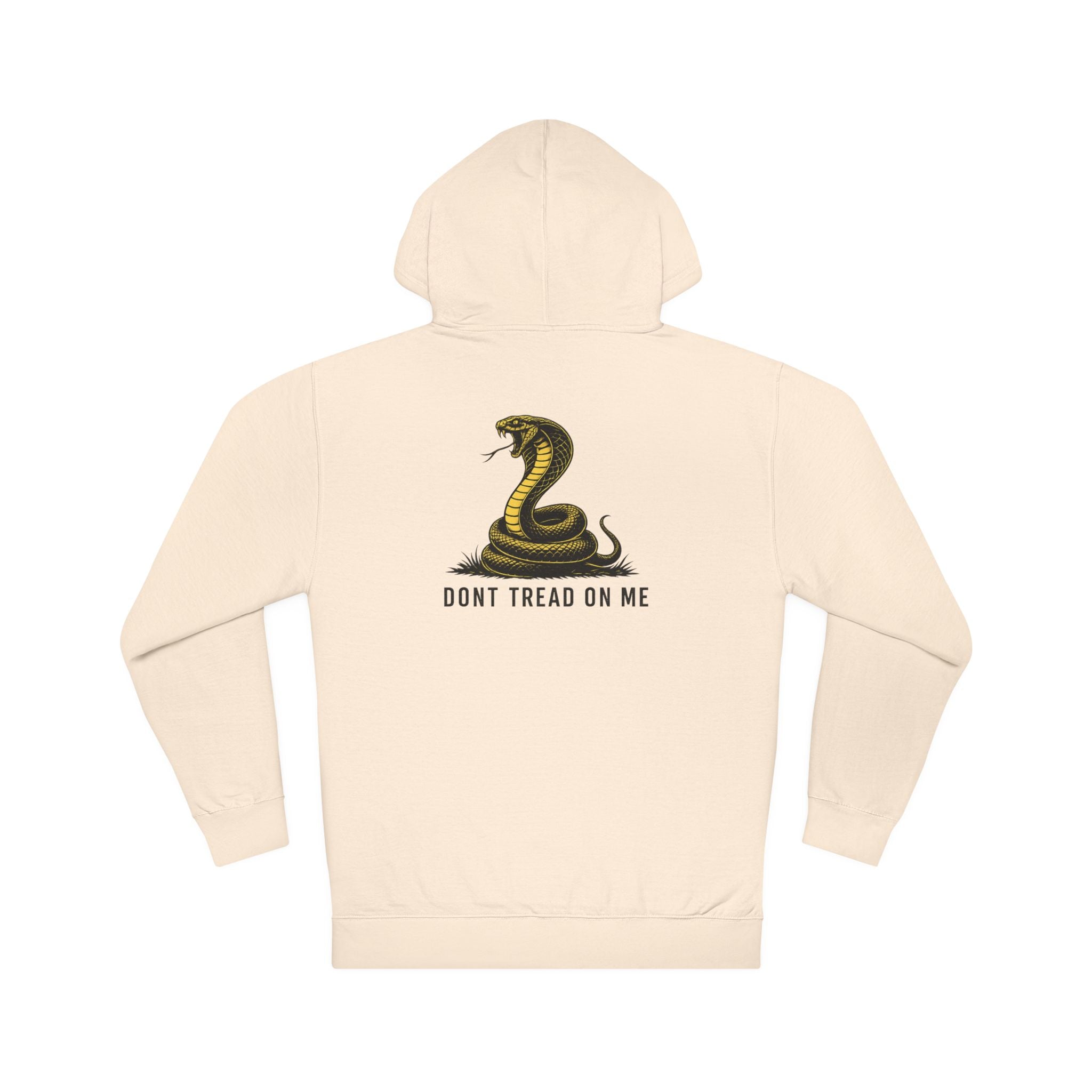 Don't Tread On Me Hoodie — "Shall Not Be Infringed" Rifle Graphic