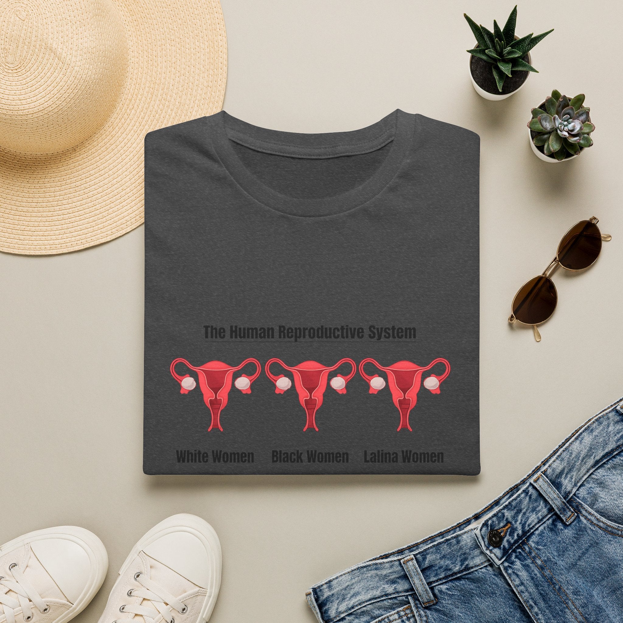 T-Shirt — "The Human Reproductive System" Graphic Tee