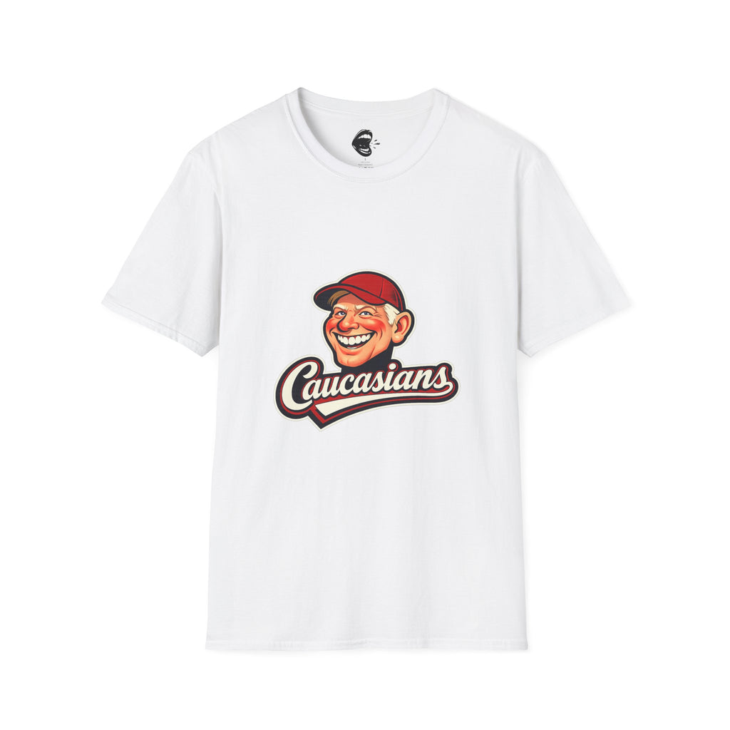 Caucasians Retro Mascot T-Shirt