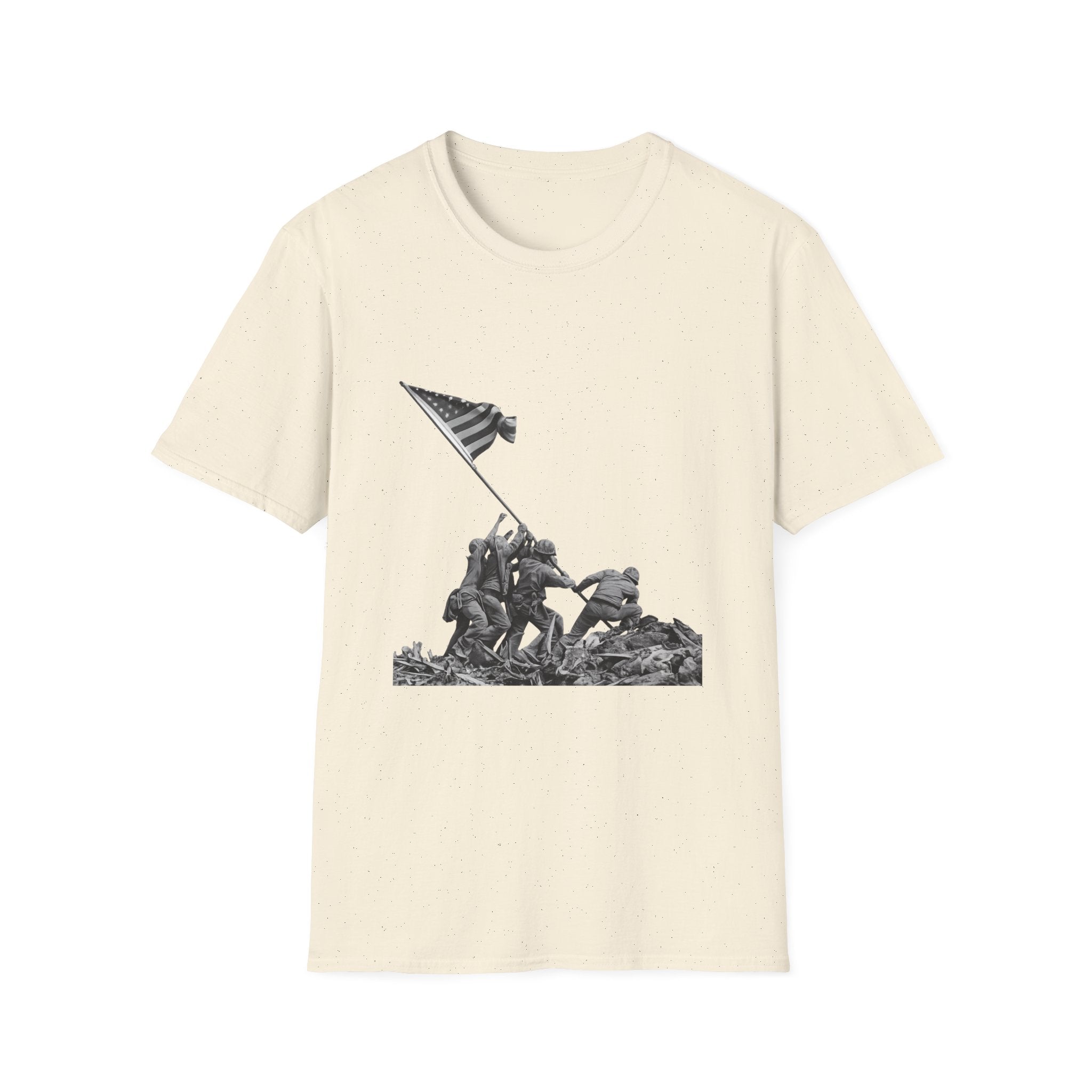 Iwo Jima Flag Raising T-Shirt — WWII Memorial Tribute Tee